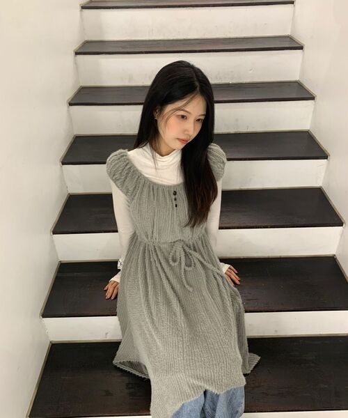 ASON(アズオン)の「DUSK DENIM PANTS / LIGHT-BLUE(デニムパンツ・レディース・その他・MEDIUM/SMALL)」の16枚目の写真