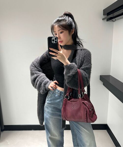 ASON(アズオン)の「DUSK DENIM PANTS / LIGHT-BLUE(デニムパンツ・レディース・その他・MEDIUM/SMALL)」の20枚目の写真
