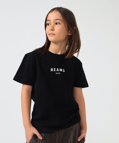 こども ビームス（コドモビームス）の「BEAMS × こども ビームス / BEAMS ロゴ Tシャツ 2026（110～160cm）（Tシャツ/カットソー・キッズ・グレー系その他/ホワイト/ネイビー/ブラック・S(110-120)/L(150-160)/M(130-140)）」の15枚目の写真