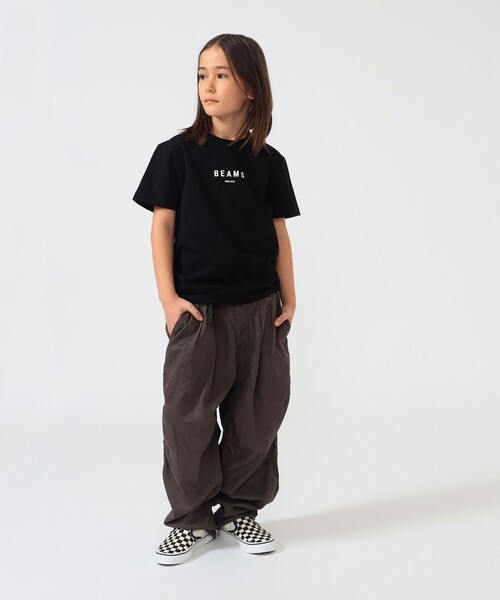 こども ビームス（コドモビームス）の「BEAMS × こども ビームス / BEAMS ロゴ Tシャツ 2026（110～160cm）（Tシャツ/カットソー・キッズ・グレー系その他/ホワイト/ネイビー/ブラック・S(110-120)/L(150-160)/M(130-140)）」の17枚目の写真