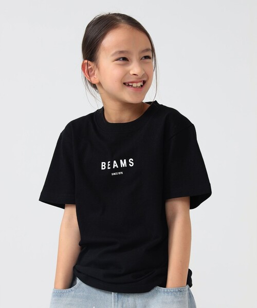 こども ビームス（コドモビームス）の「BEAMS × こども ビームス / BEAMS ロゴ Tシャツ 2026（110～160cm）（Tシャツ/カットソー・キッズ・グレー系その他/ホワイト/ネイビー/ブラック・S(110-120)/L(150-160)/M(130-140)）」の18枚目の写真