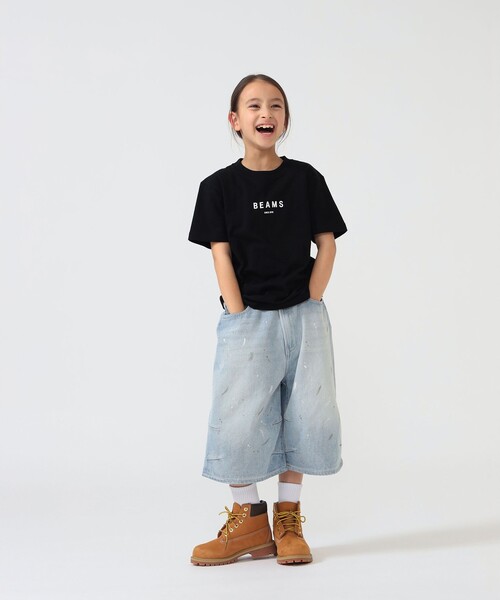 こども ビームス（コドモビームス）の「BEAMS × こども ビームス / BEAMS ロゴ Tシャツ 2026（110～160cm）（Tシャツ/カットソー・キッズ・グレー系その他/ホワイト/ネイビー/ブラック・S(110-120)/L(150-160)/M(130-140)）」の20枚目の写真