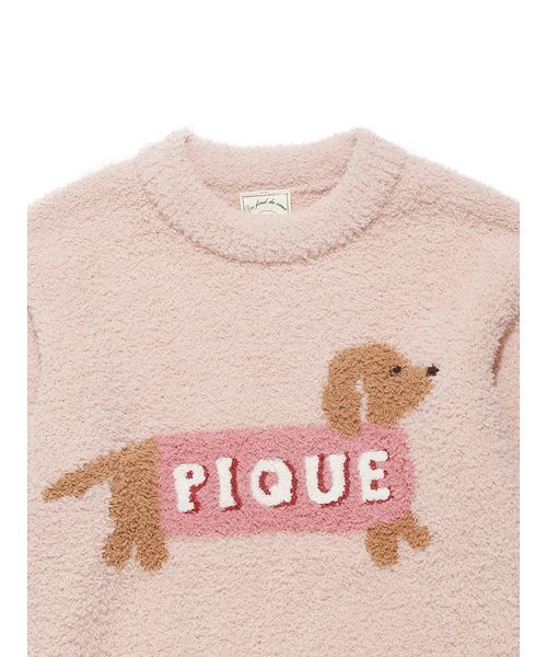 ジェラートピケ　ベビモコダックスフンドジャガードプルオーバー　新品タグ付き gelato pique｜【CAT&DOG】ベビモコダックスフンドジャガードプル