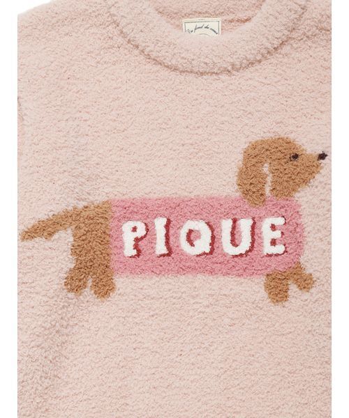 セール】【KIDS】ベビモコダックスフンドジャガードプルオーバー