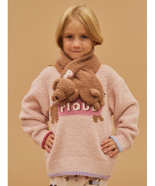 セール】【KIDS】ベビモコダックスフンドジャガードプルオーバー