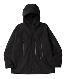 TRAVEL | 3レイヤーサミットフードウィンドブレーカー ブラック(ナイロンジャケット)