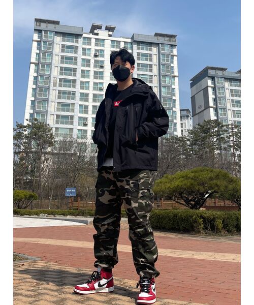 TRAVEL(トラベル)の「3レイヤーサミットフードウィンドブレーカー ブラック(ナイロンジャケット・レディース・その他・LARGE/MEDIUM/SMALL)」の3枚目の写真