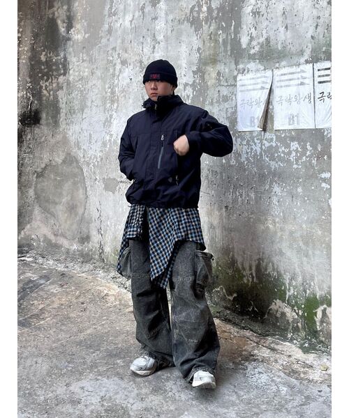 TRAVEL(トラベル)の「3レイヤーサミットフードウィンドブレーカー ブラック(ナイロンジャケット・レディース・その他・LARGE/MEDIUM/SMALL)」の7枚目の写真