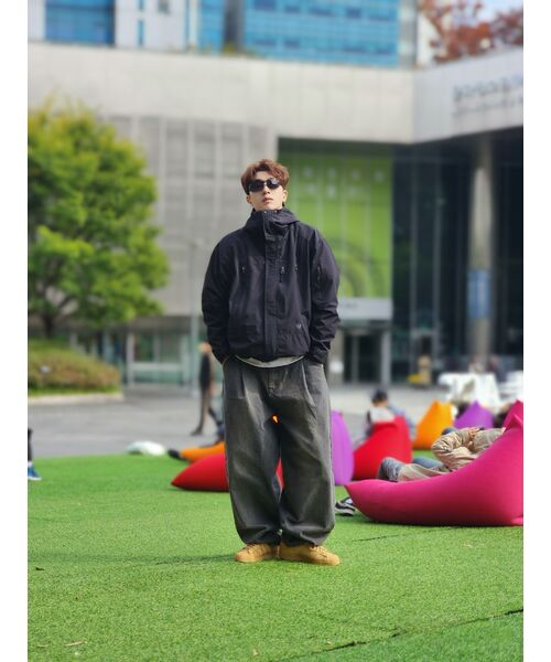 TRAVEL(トラベル)の「3レイヤーサミットフードウィンドブレーカー ブラック(ナイロンジャケット・レディース・その他・LARGE/MEDIUM/SMALL)」の8枚目の写真