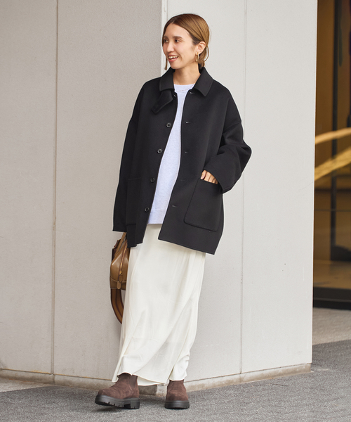 ≪追加≫ハミルトンバルカラーミドルコート 3（ステンカラーコート