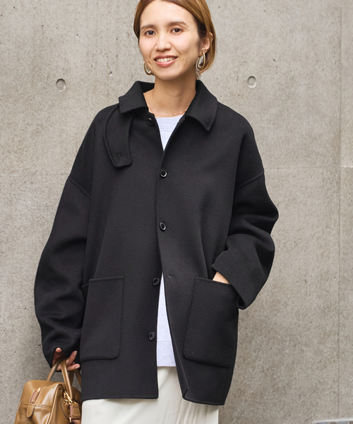 セール】≪追加≫ハミルトンバルカラーミドルコート 3（ステンカラー