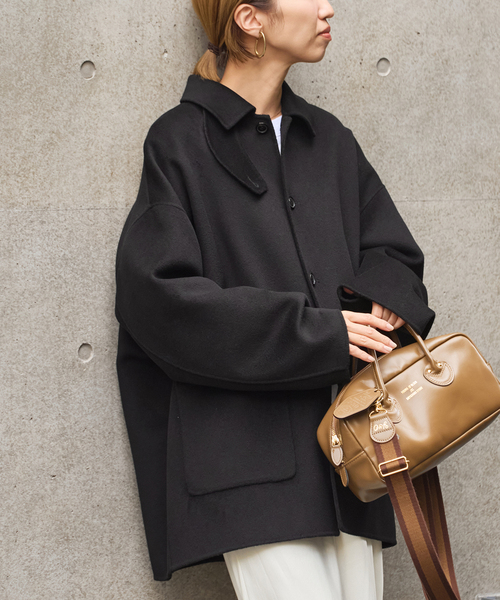 ≪追加≫ハミルトンバルカラーミドルコート 3（ステンカラーコート