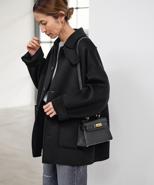 セール】≪追加≫ハミルトンバルカラーミドルコート 3（ステンカラー