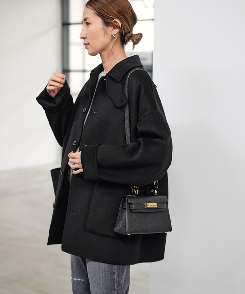 ≪追加≫ハミルトンバルカラーミドルコート 3（ステンカラーコート