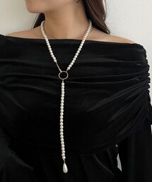 prose verse | パールY字ネックレス(ネックレス)