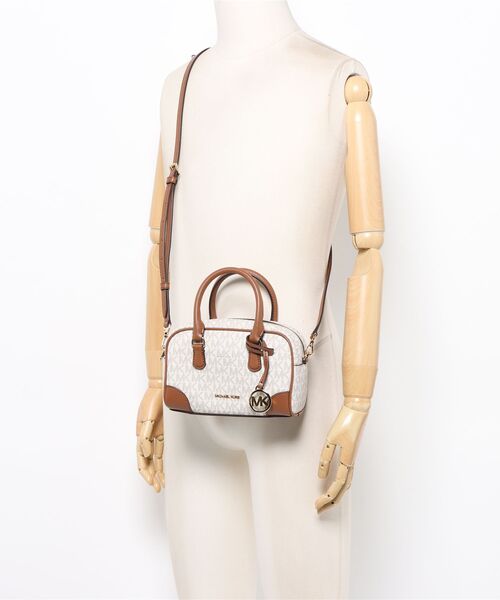 MICHAEL KORS(マイケルコース)の「THOMPSON XS SATCHEL XBODY クロスボディ(ショルダーバッグ・レディース・ホワイト系・FREE)」の5枚目の写真