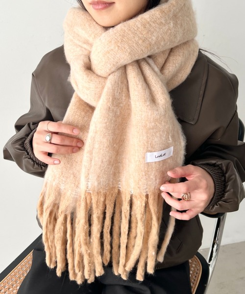 セール】【動画あり】【UNISEX】全7色 ニュアンスカラーマフラー