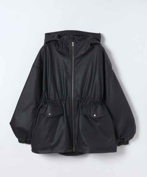 JEANASIS（ジーナシス）の「レザーパファーフードブルゾン/634608（ブルゾン・レディース・ブラック/ブラウン/オフホワイト・FREE）」の19枚目の写真