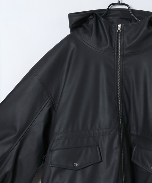JEANASIS（ジーナシス）の「レザーパファーフードブルゾン/634608（ブルゾン・レディース・ブラック/ブラウン/オフホワイト・FREE）」の16枚目の写真
