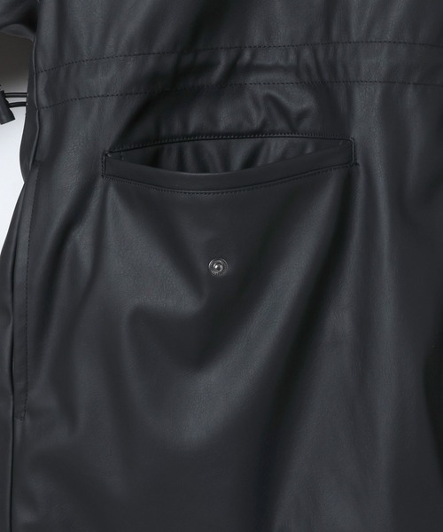 JEANASIS（ジーナシス）の「レザーパファーフードブルゾン/634608（ブルゾン・レディース・ブラック/ブラウン/オフホワイト・FREE）」の13枚目の写真