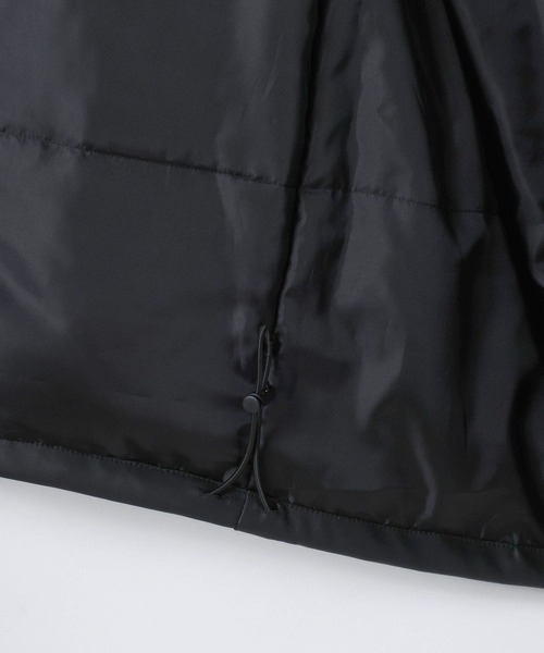 JEANASIS（ジーナシス）の「レザーパファーフードブルゾン/634608（ブルゾン・レディース・ブラック/ブラウン/オフホワイト・FREE）」の9枚目の写真