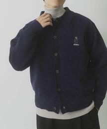 Teddy Bear Wフェイスニットシャツカーディガン
