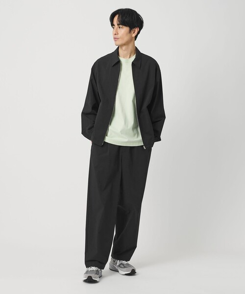 ビューティーアンドユース 360°MASTER セットアップ ブラック 24AW 360°MASTER ハリントン ジャケット セットアップ対応 撥水 ストレッチ