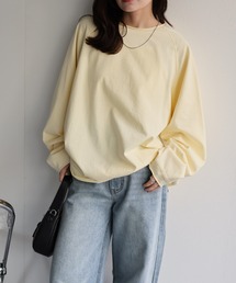 ソフトリラックス ボリュームスリーブロンTee / 大人カジュアルトップス
