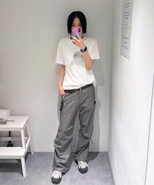 INSILENCE WOMEN(インサイレンスウーマン)の「グロッシー ユーティリティパンツ BLACK(その他パンツ・レディース・その他・MEDIUM/LARGE)」の21枚目の写真