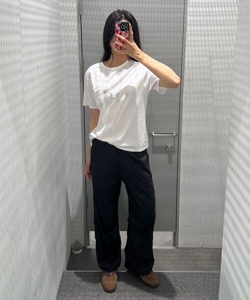 INSILENCE WOMEN(インサイレンスウーマン)の「グロッシー ユーティリティパンツ BLACK(その他パンツ・レディース・その他・MEDIUM/LARGE)」の16枚目の写真