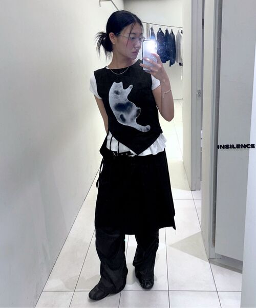 INSILENCE WOMEN(インサイレンスウーマン)の「グロッシー ユーティリティパンツ BLACK(その他パンツ・レディース・その他・MEDIUM/LARGE)」の7枚目の写真