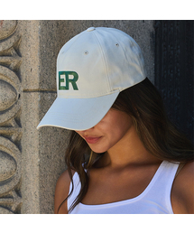 ERER（エルエル）の「Embroidered ER Logo Artwork Baseball Cap Ivory（キャップ）」