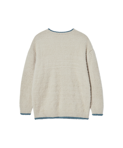 NYXX（エヌワイエックスエックス）の「NYX FLAG KNIT BEIGE（ニット/セーター・レディース・その他・F）」の2枚目の写真
