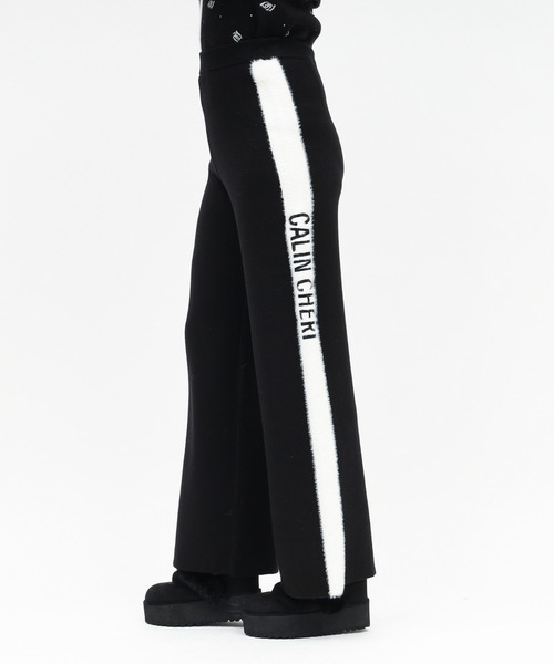 ROYAL PARTY（ロイヤルパーティー）の「アソートジャガードニットワイドパンツ（その他パンツ・レディース・ベージュ/ブラック/その他・FREE）」の5枚目の写真