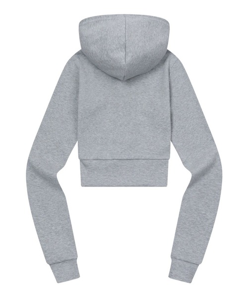 MUCENT（ムセント）の「MUCENT／ZINEW  フードZIP（パーカー・レディース・ブラック/ホワイト/グレー・FREE）」の13枚目の写真