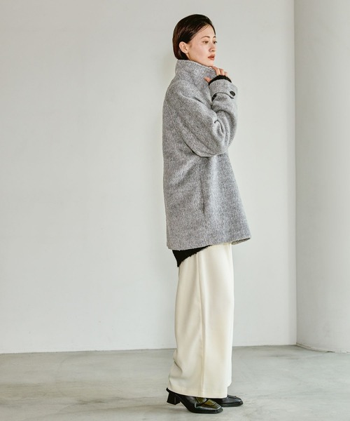 LAKOLE（ラコレ）の「ウールライクイージーパンツ / 616874（その他パンツ・レディース・アイボリー/ブラック/モカ・FREE）」の12枚目の写真