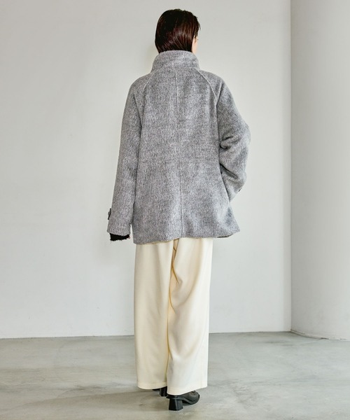 LAKOLE（ラコレ）の「ウールライクイージーパンツ / 616874（その他パンツ・レディース・アイボリー/ブラック/モカ・FREE）」の13枚目の写真