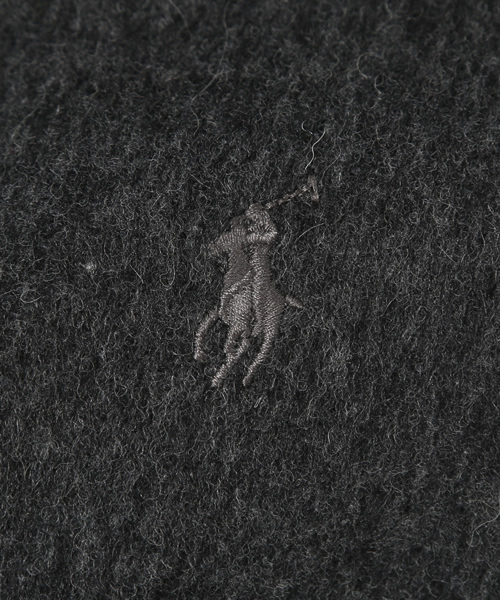 POLO RALPH LAUREN（ポロ ラルフ ローレン）の「リバーシブル ウールブレンド スカーフ（マフラー・メンズ・ネイビー/グリーン系4/ブルー系その他/ブラック/ブラック系その他/ブラウン系3/グレー系1/レッド系その他・ONE SIZE）」の9枚目の写真