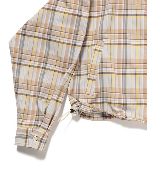 BEAMS(ビームス)の「チェック ジップ ブルゾン(ブルゾン・メンズ・ベージュ/ネイビー・XL/L/M/S)」の10枚目の写真