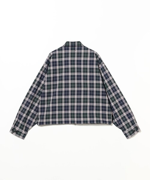 BEAMS(ビームス)の「チェック ジップ ブルゾン(ブルゾン・メンズ・ベージュ/ネイビー・XL/L/M/S)」の6枚目の写真