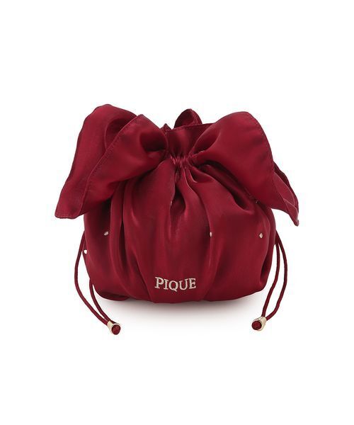 セール】ストロベリー型巾着（ポーチ）｜gelato pique（ジェラートピケ