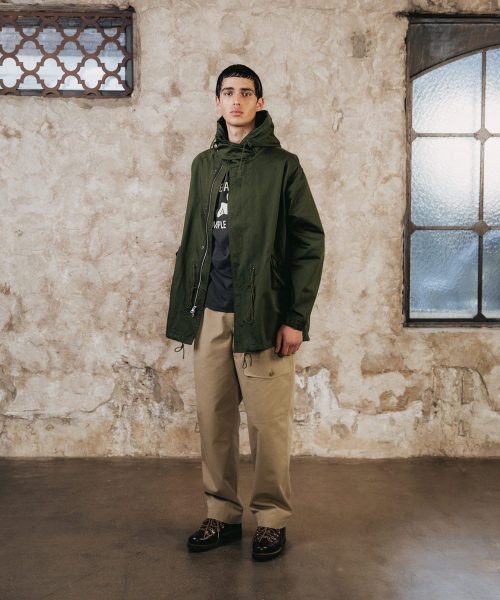 SHIRTER(シャーター)の「ショートモッズコート(オリーブ)(トレンチコート・メンズ・その他・SMALL/MEDIUM/LARGE)」の3枚目の写真