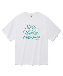 ミュー メンズ 半袖Tシャツ ホワイト