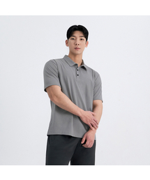 SKULLPIG（スカルピグ）の「SMT25012-03 中毒コンフォートカラーTシャツチャコールグレー（Tシャツ/カットソー）」