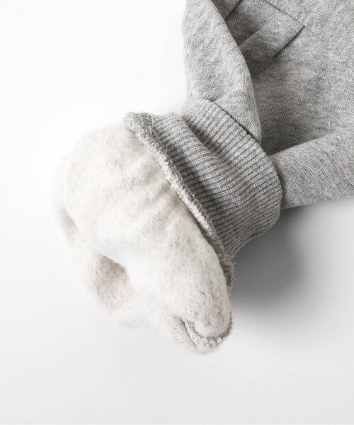 BREEZE(ブリーズ)の「【裏起毛/リンク】ハートポシェットワンピース_ジュニア対応(ワンピース・キッズ・ブラック/グレー・140/130/120/110/100/90/80)」の11枚目の写真