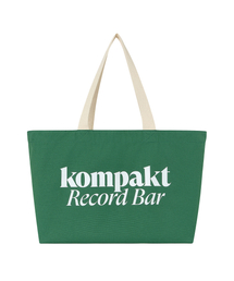 Kompakt Record Bar（コンパクトレコードバー）の「KRB Light Canvas Tote Bag - Green（トートバッグ）」