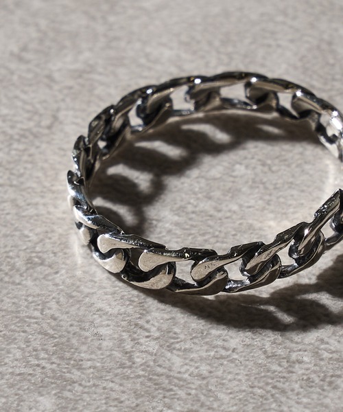 MAISON CLUB(メゾンクラブ)の「【MAISON CLUB】Chain Design Silver925 Ring / チェーンデザインリング シルバー925 KUN(リング・メンズ・シルバー・21/18)」の3枚目の写真