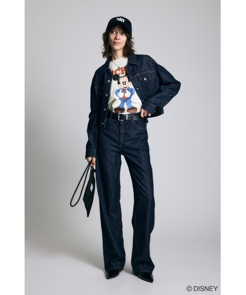Disney SERIES CREATED by MUS(ディズニーシリーズクリエイテッドバイエムユーエス)の「MD OMTSD Tシャツ / MICKEY(Tシャツ/カットソー・レディース・ブラック/レッド/ホワイト・FREE)」の8枚目の写真