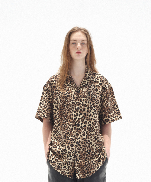 ROCKPSYCHO(ロックサイコ)の「サマーシャツ-レオパード(シャツ/ブラウス・レディース・その他・LARGE/MEDIUM/SMALL)」の3枚目の写真