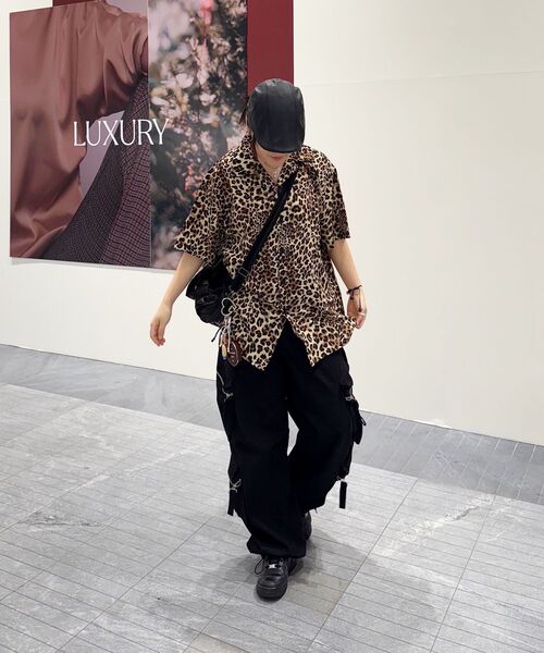 ROCKPSYCHO(ロックサイコ)の「サマーシャツ-レオパード(シャツ/ブラウス・レディース・その他・LARGE/MEDIUM/SMALL)」の6枚目の写真